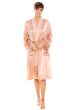 Silk Bathrobe | Cardani Women's Mulberry Silk Long 22mm Bathrobe