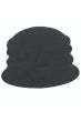 Susan Bow Pull On Fleece Cloche Hat | Wool Hats for Women