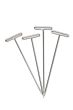 2" T Pins for Styling Wigs on a Canvas Block | 24 Pack