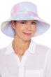 Woman in wide brimmed spring and summer brimmed hat with UPF protection