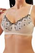 Tiffany Lace Mastectomy Bra by Nearly Me #7570 | Wire-Free Pocketed Bra for Breast Forms