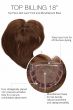 Top Billing 18" Hair Topper by Raquel Welch | Heat Resistant, Lace Front, Monofilament Top