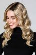 Top Coverage Wavy 18" Hair Topper by Jon Renau | Hand Tied, Lace Front, Monofilament 