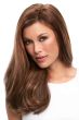 Top Full 18 Inch Human Hair Topper by Jon Renau Wigs - Double Monofilament, Hand Tied, Remy Human Hair