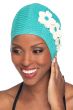 Triple Flower Swim Cap