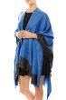 Reversible Colorblock Ruana | Poncho Wrap for Women