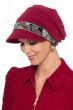 Uptown Slouchy Hat | Embellished Organic Cotton Messenger Newsboy Cap