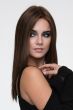 Veronica by Envy Wigs - Human/Heat Friendly Synthetic Hair Blend, Mono Top, Hand Tied Wig