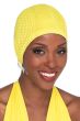 Waffle Weave Swim Cap with Chin Strap | Bathing Cap with Chin Strap
