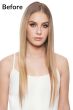 F-Top Blend 1/2" Tape-Tab Long Human Hair Topper by Wig Pro | Hand Tied, Monofilament 