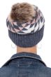 Aztec Faux Fur Pom-Pom Beanie Hat | Stylish Winter Beanie Hats for Women