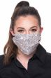 Scarf for Face Mask | 30" Woodblock Hand Stamped Scarves | Face Scarf Mask