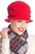 Wool Whitney Rose Cloche Hat | Winter Wool Hats for Women