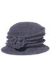 Wool Kennie Cloche Hat | Winter Cloche Hat for Women