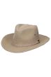 Cool cotton outback summer hat for men with brim