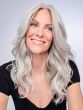 16 Inch Au Naturel Waves Topper by Hairdo | Monofilament Part, Heat Friendly