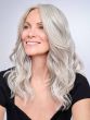 16 Inch Au Naturel Waves Topper by Hairdo | Monofilament Part, Heat Friendly