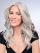 16 Inch Au Naturel Waves Topper by Hairdo | Monofilament Part, Heat Friendly
