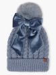 3 Ways to Wear Bow Beanie | Sherpa-Lined Beanie for Women