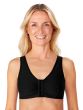 Frances Post‑Surgical Pocketed Bra by Amoena | Wire‑Free, Front Closure