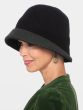 Vanessa Two Tone Cuff Cloche Hat | Wool Blend Winter Hat