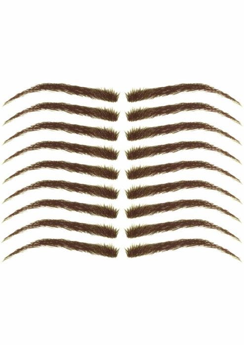 Eyebrow Tattoos #18: Medium Arc & Full Brow