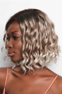 Julie by Rene of Paris Wigs - Lace Front, Monofilament Part Wig -Melted Marshmallow