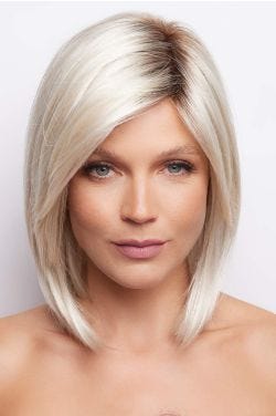 Zane by Noriko Wigs - Lace Front, Monofilament Wig-Seashell Blonde-R
