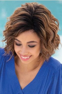 Attitude by Rene of Paris Wigs - Heat Friendly Synthetic, Lace Front Wig -Molten Amber