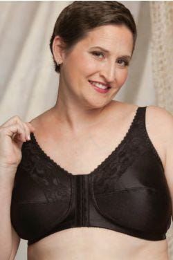 #670 by Nearly Me | Lace Front-Closure Mastectomy Bra with Prosthesis Pockets #670 by Nearly Me | Lace Front-Closure Mastectomy Bra with Prosthesis Pockets
