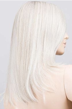 Affair Hi Wig by Ellen Wille | Petite/Average, Heat Resistant, Monofilament, Hand Tied, Lace Front | Silver Blonde Rooted