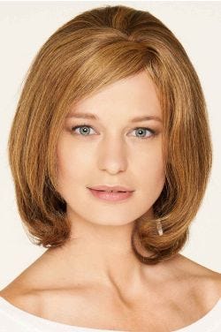 Beverly Hills Wig by Aspen | Human Hair, Monofilament -Cola N Cream
