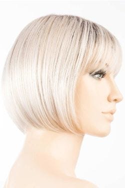 Petite/Average Blues by Ellen Wille Wigs - Monofilament Crown Wig | Silver Blonde Rooted