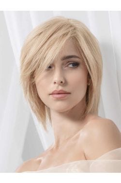 Brilliance Plus Wig by Ellen Wille | Petite/Average, Remy Human Hair, Hand Tied, Lace Front, Monofilament-Pearl Blonde Mix