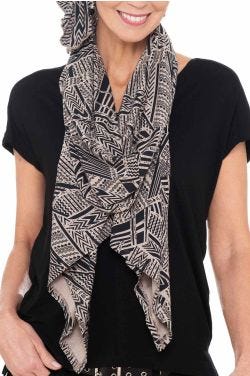 Cardani Bamboo Slip Over Convertible Infinity Scarf | 6-in-1 Scarf
