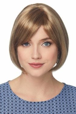Anna by Cardani Wigs | Bob Wig With Bangs | Double Monofilament Top