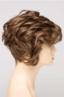 Carrisa Wig by Envy Wigs | Lace Front, Monofilament Part-Envy - Mocha Frost