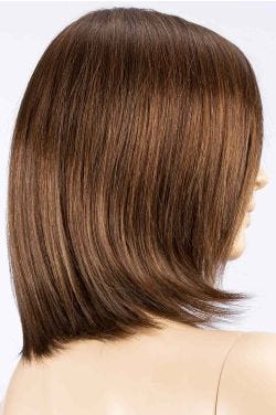 Catch Mono II by Ellen Wille Wigs - Human/Heat Friendly Synthetic Hair Blend, lace Front, Monofilament Top Wig-Dark Chocolate Mix 