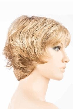 Club 10 by Ellen Wille Wigs - Monofilament Crown Wig -Caramel Rooted
