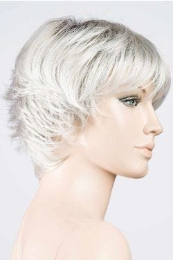 Club 10 Wig by Ellen Wille | Monofilament Crown-Silver Blonde Rooted