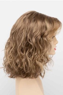 Dakota Wig by Envy Wigs | Lace Front, Monofilament Part-Envy - Mocha Frost