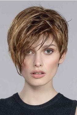 Disc by Ellen Wille Wigs - Monofilament Wig | Tobacco Mix 