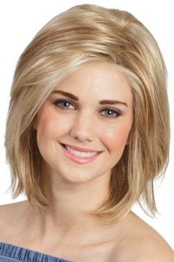 Dylan Wig by Tony of Beverly | Lace Front, Monofilament-Iced Champagne