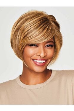 Easy Does It Wig by Raquel Welch | Lace Front, Mono Part, Heat Friendly-RL11/25 | Golden Walnut