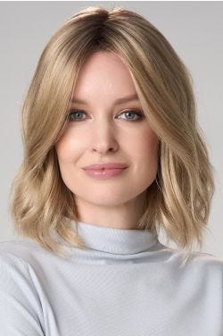 wavy shoulder length bob