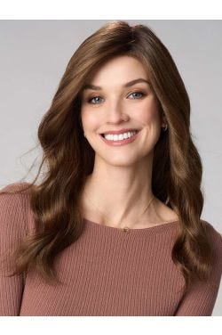 Maya Wig by Envy | Lace Front, Hand Tied, Monofilament Top-Macchiato R