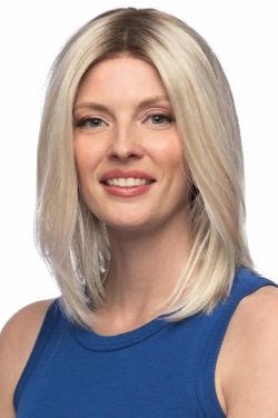 shoulder length layered wig