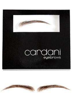 Cardani women's eyebrow wig in #12 dark brown