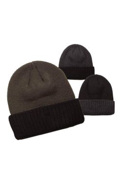 Men's cuffed beanie caps for winter