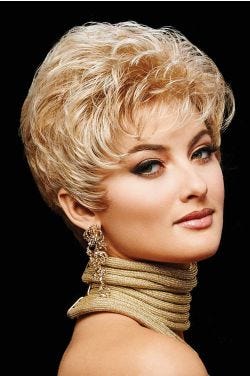 Acclaim Large by Eva Gabor Wigs | G15+ Buttered Toast Mist | G15+ | Buttered Toast Mist